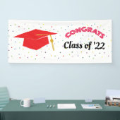 Banner van de Klasse van de Congraten (RED) (Beurs)