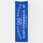 Banner van de Law School Graduation Party (Verticaal)