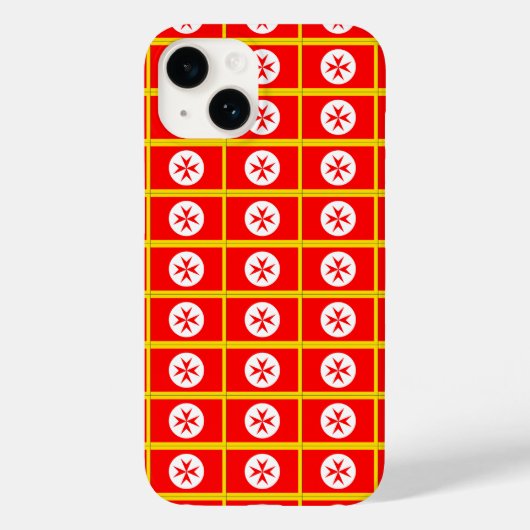 Banner van de marine van Toscane Medici Case-Mate iPhone Case (Achterkant)