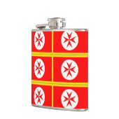 Banner van de marine van Toscane Medici Heupfles (Links)