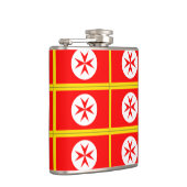 Banner van de marine van Toscane Medici Heupfles (Rechts)