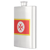 Banner van de marine van Toscane Medici Heupfles (Links)