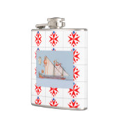 Banner van de marine van Toscane Medici Heupfles (Links)