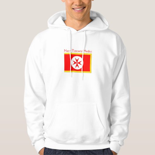 Banner van de marine van Toscane Medici Hoodie (Voorkant)
