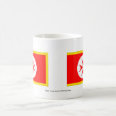 Banner van de marine van Toscane Medici Koffiemok (Center)