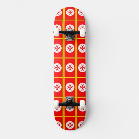 Banner van de marine van Toscane Medici Persoonlijk Skateboard (Voorkant)