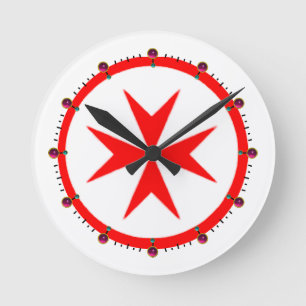 Banner van de marine van Toscane Medici Ronde Klok