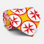 Banner van de marine van Toscane Medici Stropdas (Opgerold)