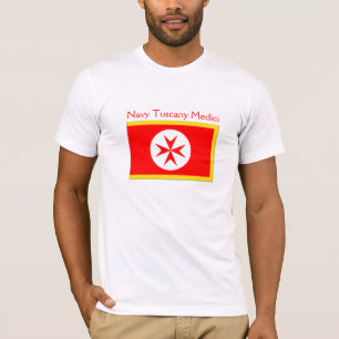 Banner van de marine van Toscane Medici T-shirt