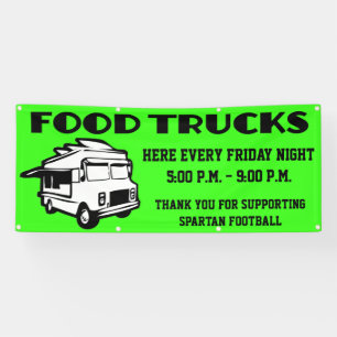Banner van Food Truck Event