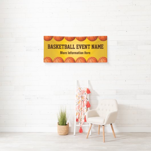 Banner van het Basketbalteam (Insitu)