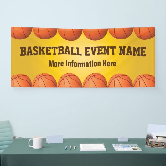 Banner van het Basketbalteam (Beurs)