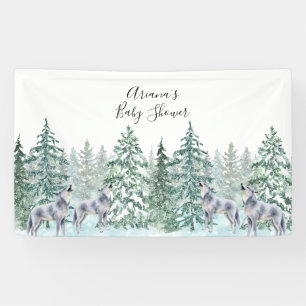 Banner van het Forest Animals Baby shower
