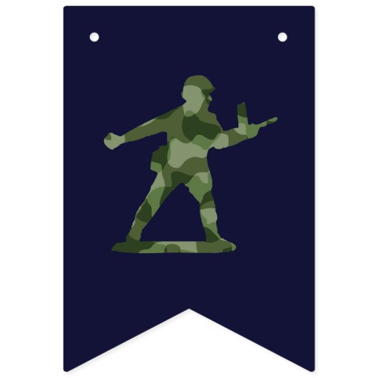 Banner van het leger van Camo Birthday (Eerste vlag)