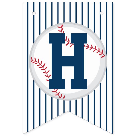 Banner van honkbal Fan Birthday (Tweede vlag)