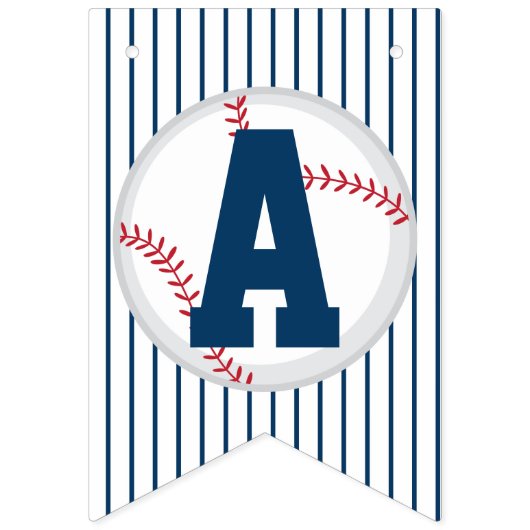 Banner van honkbal Fan Birthday (Derde vlag)