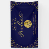 Banner van verpleegkundigen School Blue Gold Afstu (Verticaal)