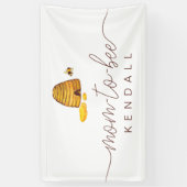 Banner van Vrijgezellenfeest van mam tot bijen (Verticaal)