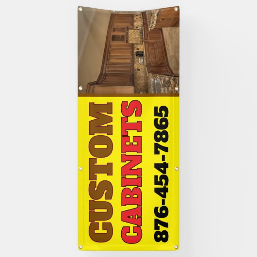 Banner voor aangepaste kasten maken (Verticaal)