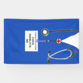 Banner voor afstuderen aan de medische faculteit (Horizontaal)