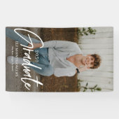 Banner voor Afstuderen met geslepen Word EDITABLE- (Horizontaal)