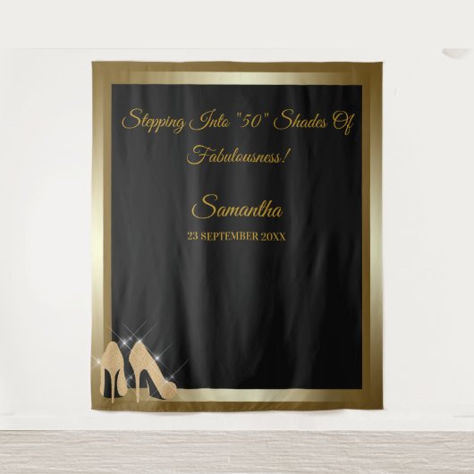 Banner voor beschermende achtergrond op hoog nivea wandkleed (Voorkant)