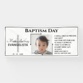 Banner voor Black and White BAPTISM DAY Event Part (Horizontaal)