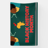 Banner voor Black History Month - Healing (Verticaal)