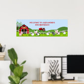 Banner voor boerderijdieren poster (Thuiskantoor)