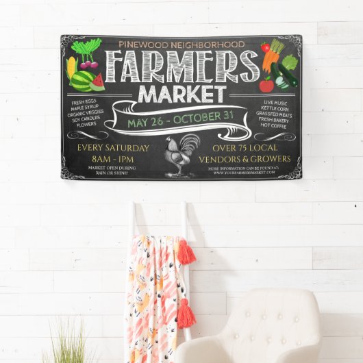 banner voor boerenmarkt (Insitu)