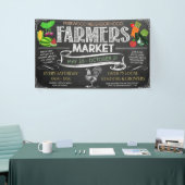banner voor boerenmarkt (Beurs)
