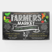 banner voor boerenmarkt (Horizontaal)