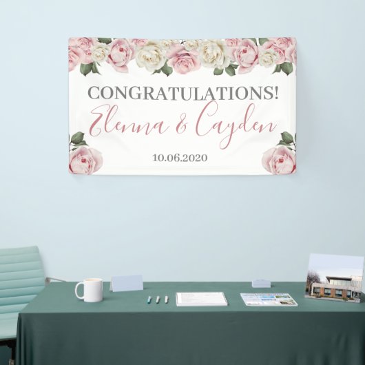 Banner voor bruiloft - bruiloft (Beurs)