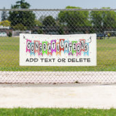 Banner voor buitengebruik / binnenshuis (Insitu)