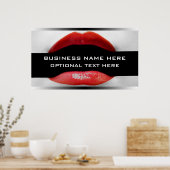 Banner voor Cometic Business Poster (Keuken)