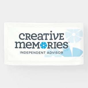 Banner voor creatieve herinneringen en advies