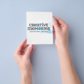 Banner voor creatieve herinneringen en advies flyer (Hand)