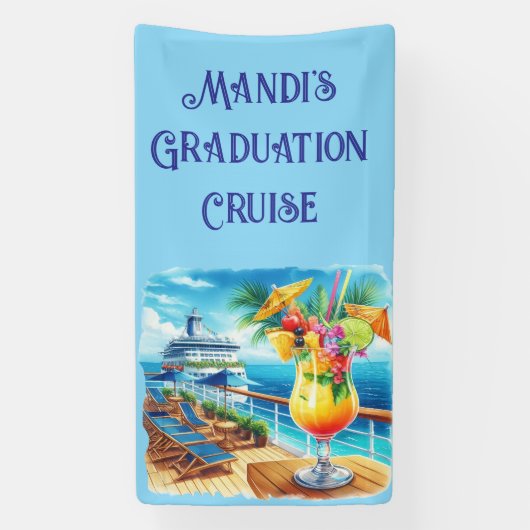 Banner voor cruisekajuit (Verticaal)