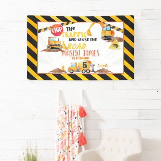 Banner voor de bouw van de vogeldag - WH (Insitu)