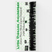 Banner voor de melding van grote lymfeziekte (Verticaal)