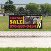 Banner voor de verkoop van gebruikte auto's op maa (Insitu)