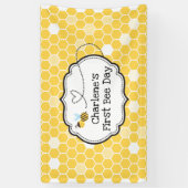 Banner voor eerste dag van geboorte (Verticaal)