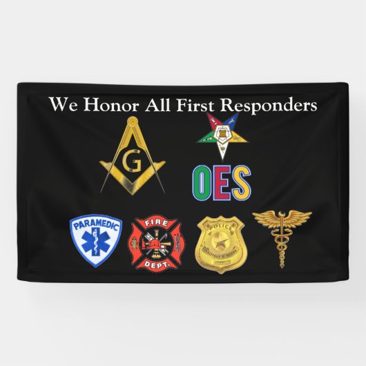 Banner voor eerste hulpverleners (Horizontaal)