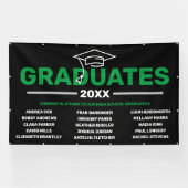 Banner voor eindexamen middelbare school (Horizontaal)