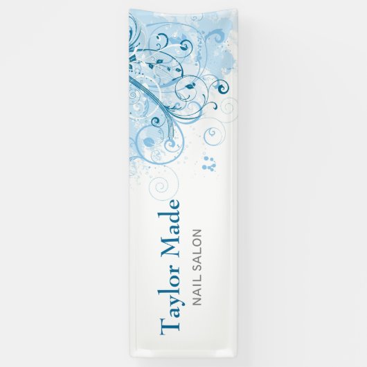 Banner voor Floral ontwerp (Verticaal)