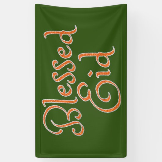 Banner voor gebluste gebrand elaar (Verticaal)