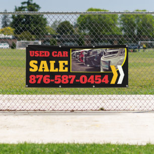Banner voor gebruikte auto's te koop