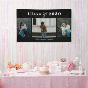 Banner voor geraffineerd Afstuderen voor collage E