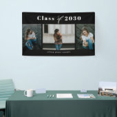 Banner voor geraffineerd Afstuderen voor collage E (Beurs)