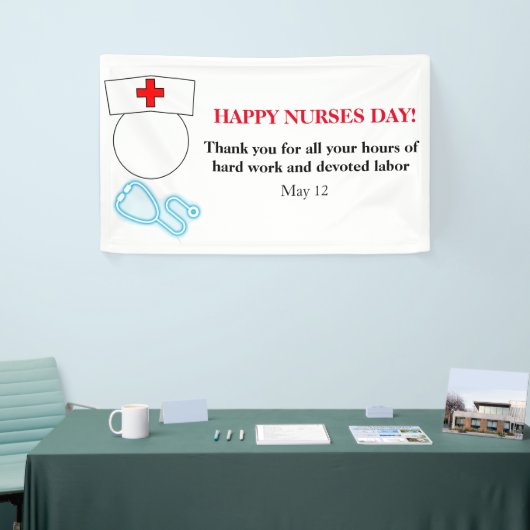 Banner voor Happy Nurses Day (Beurs)